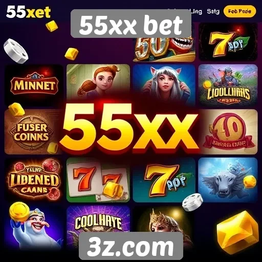 Principais jogos disponíveis na plataforma 55xx bet